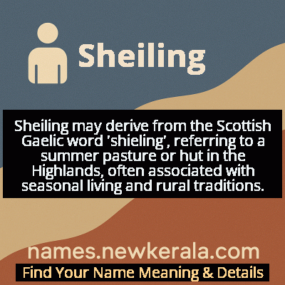 Sheiling Name Meaning and Origin