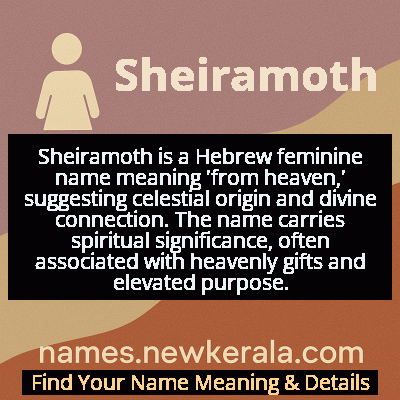 Sheiramoth Name Meaning and Origin