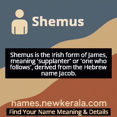Shemus Name Meaning and Origin