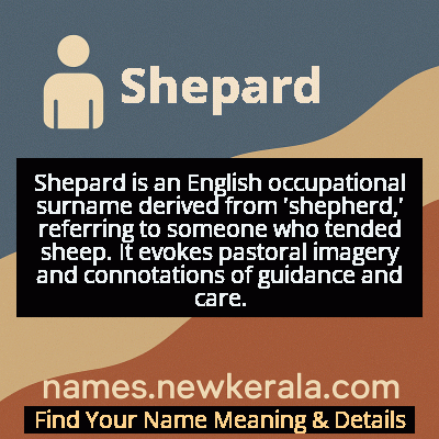 Shepard Name Meaning and Origin