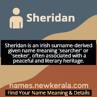 Sheridan Name Meaning and Origin