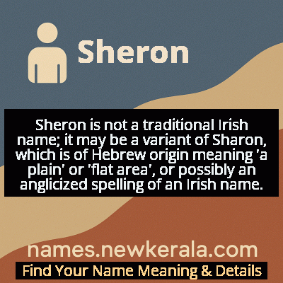 Sheron Name Meaning and Origin