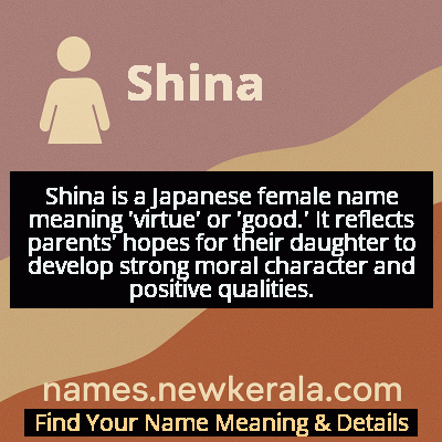 Shina Name Meaning and Origin