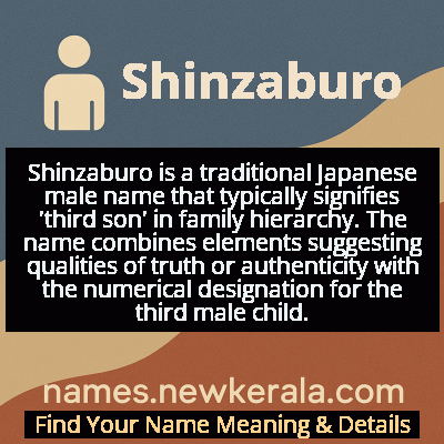 Shinzaburo Name Meaning and Origin