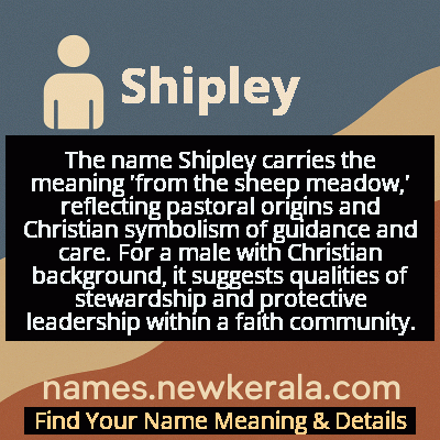 Shipley Name Meaning and Origin
