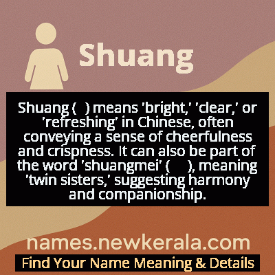 Shuang Name Meaning and Origin