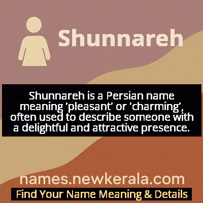 Shunnareh Name Meaning and Origin