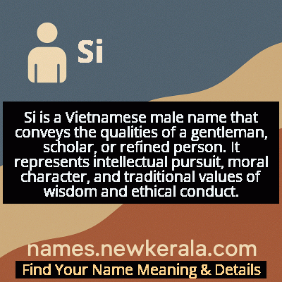 Si Name Meaning and Origin