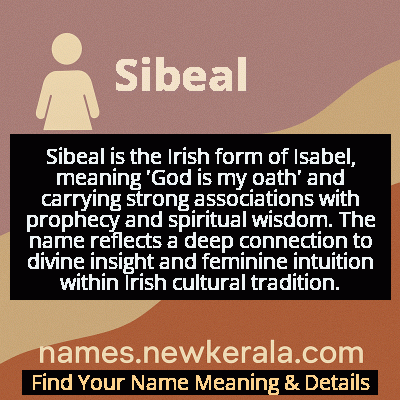 Sibeal Name Meaning and Origin