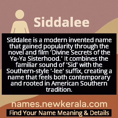 Siddalee Name Meaning and Origin