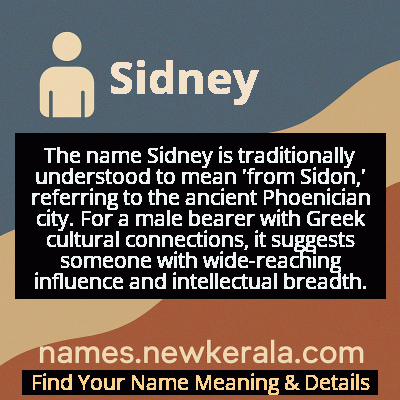 Sidney Name Meaning and Origin