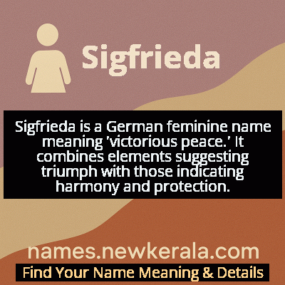 Sigfrieda Name Meaning and Origin