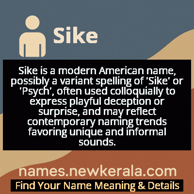 Sike Name Meaning and Origin