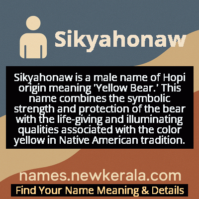 Sikyahonaw Name Meaning and Origin