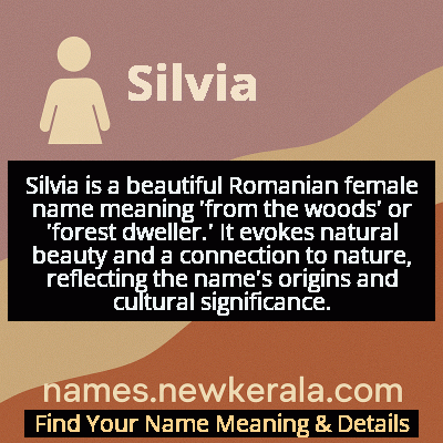 Silvia Name Meaning and Origin