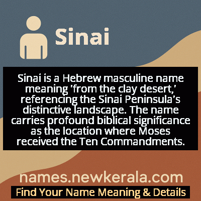 Sinai Name Meaning and Origin