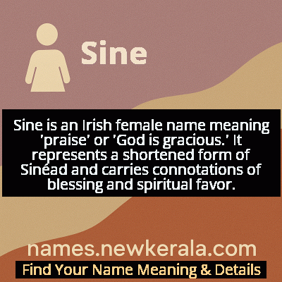 Sine Name Meaning and Origin