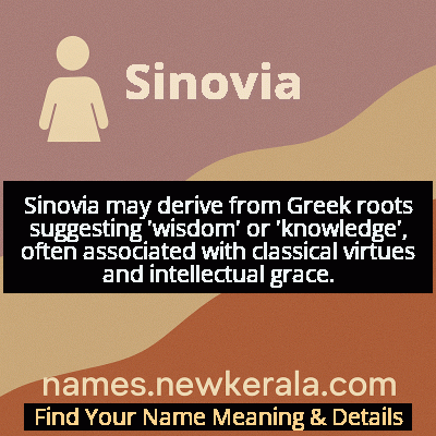 Sinovia Name Meaning and Origin