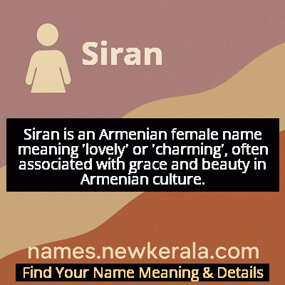 Siran Name Meaning and Origin