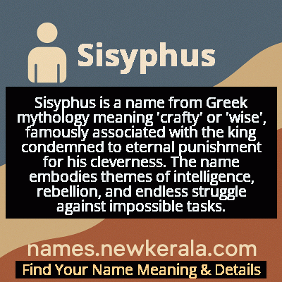 Sisyphus Name Meaning and Origin