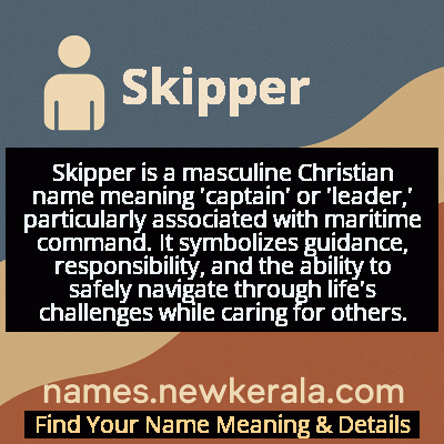 Skipper Name Meaning and Origin