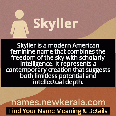 Skyller Name Meaning and Origin