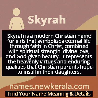 Skyrah Name Meaning and Origin