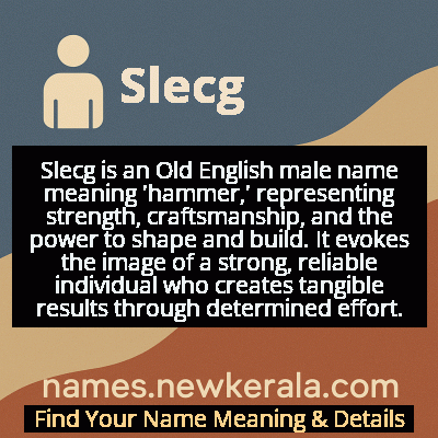 Slecg Name Meaning and Origin
