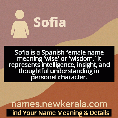 Sofia Name Meaning and Origin