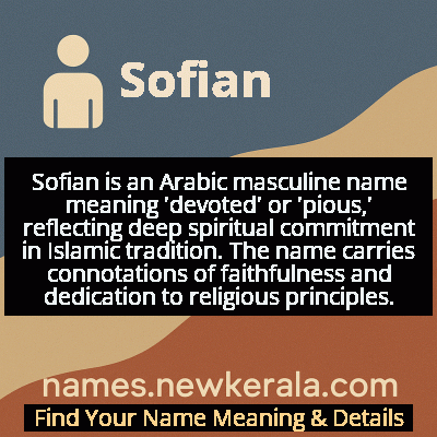 Sofian Name Meaning and Origin