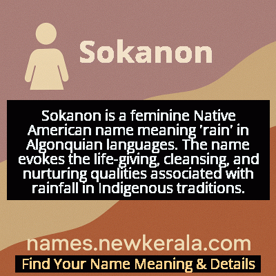 Sokanon Name Meaning and Origin