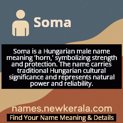 Soma Name Meaning and Origin