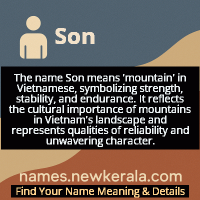 Son Name Meaning and Origin