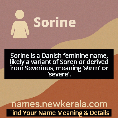 Sorine Name Meaning and Origin