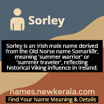 Sorley Name Meaning and Origin