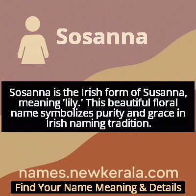 Sosanna Name Meaning and Origin