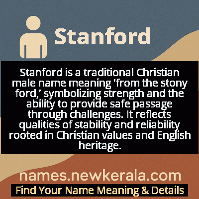 Stanford Name Meaning and Origin