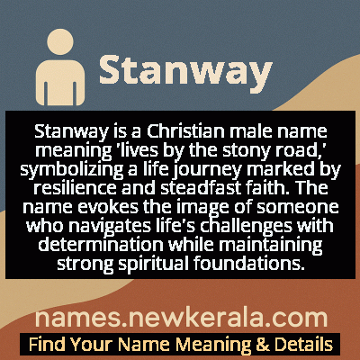 Stanway Name Meaning and Origin