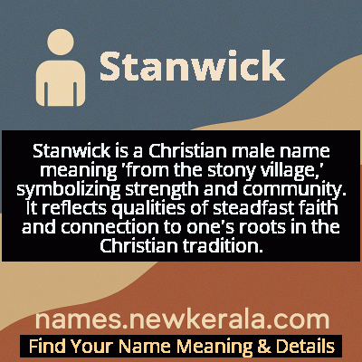 Stanwick Name Meaning and Origin