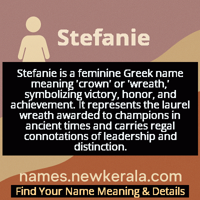 Stefanie Name Meaning and Origin