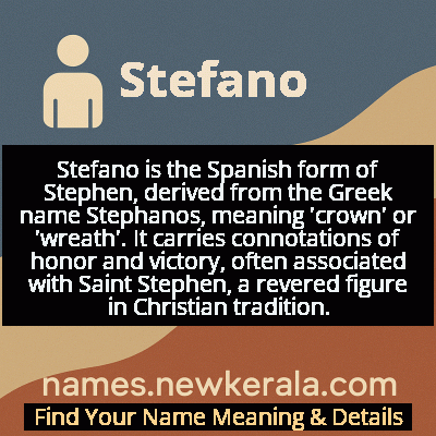 Stefano Name Meaning and Origin