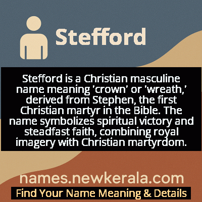 Stefford Name Meaning and Origin