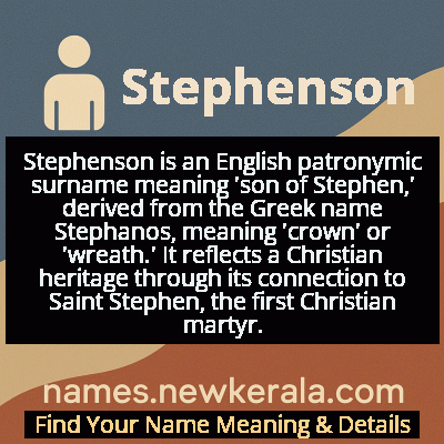 Stephenson Name Meaning and Origin