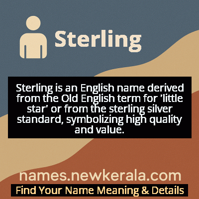 Sterling Name Meaning and Origin