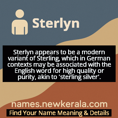 Sterlyn Name Meaning and Origin