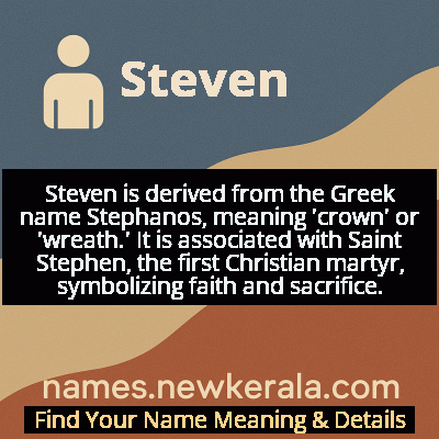 Steven Name Meaning and Origin