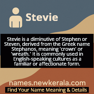 Stevie Name Meaning and Origin