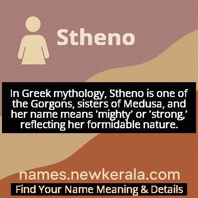 Stheno Name Meaning and Origin