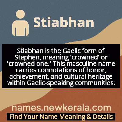 Stiabhan Name Meaning and Origin