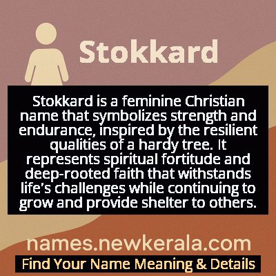 Stokkard Name Meaning and Origin